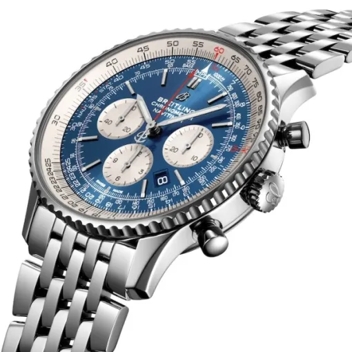Breitling Navitimer Men Automatic Blue Stainless Steel Watch AB0127211C1A1 - Image 2