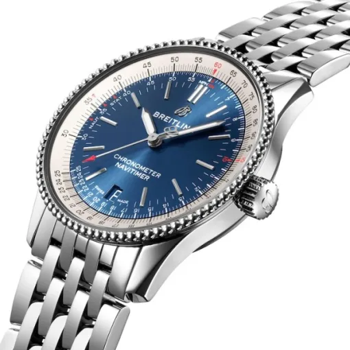 Breitling Navitimer Men Automatic Blue Stainless Steel Watch A17325211C1A1 - Image 2