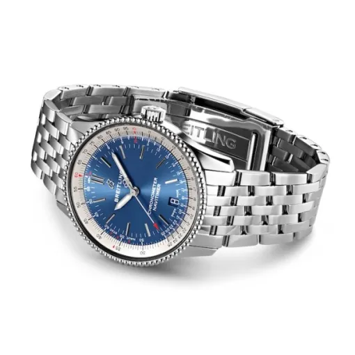 Breitling Navitimer Men Automatic Blue Stainless Steel Watch A17325211C1A1 - Image 3