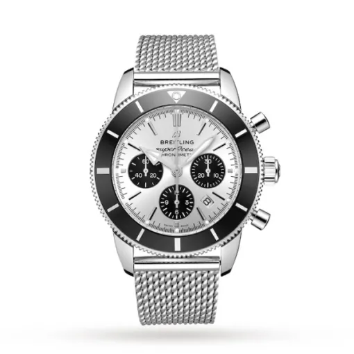 Breitling Superocean Heritage Men Automatic Silver Stainless Steel Watch AB0162121G1A1