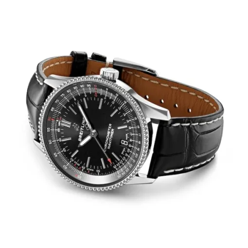 Breitling Navitimer Men Automatic Black Alligator Watch A17325241B1P1 - Image 4