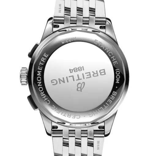 Breitling Premier Men Automatic Blue Stainless Steel Watch A13315351C1A - Image 4