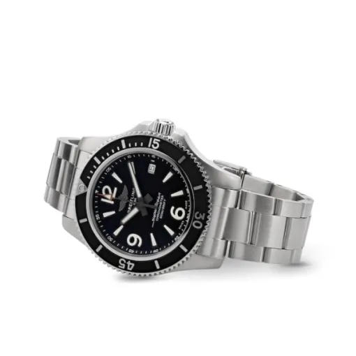 Breitling Superocean Men Automatic Black Stainless Steel Watch A17366021B1A1 - Image 2
