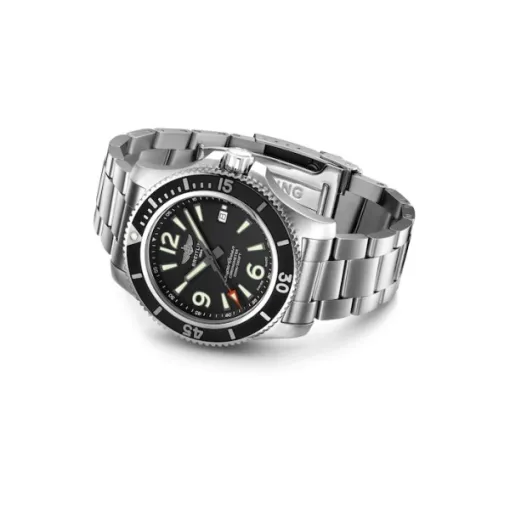 Breitling Superocean Men Automatic Black Stainless Steel Watch A17367D71B1A1 - Image 2