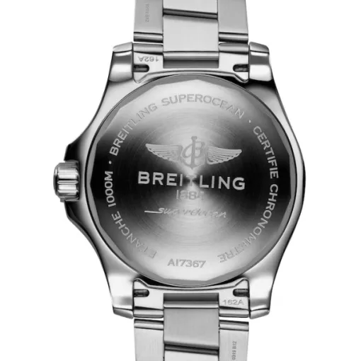 Breitling Superocean Men Automatic Black Stainless Steel Watch A17367D71B1A1 - Image 4