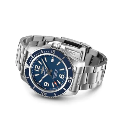 Breitling Superocean Men Automatic Blue Stainless Steel Watch A17367D81C1A1 - Image 2