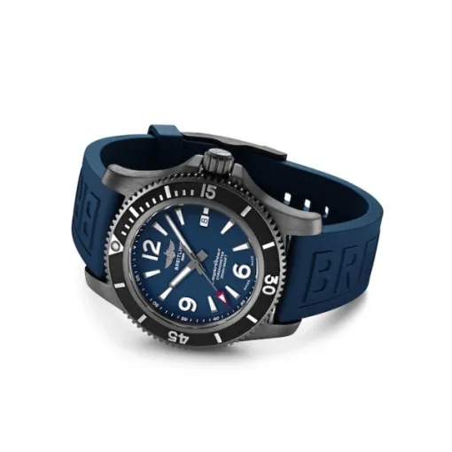 Breitling Superocean Men Automatic Blue Rubber Watch M17368D71C1S1 - Image 2