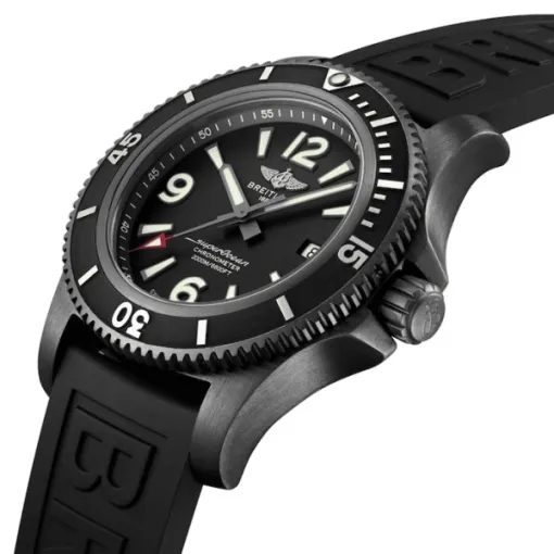 Breitling Superocean Men Automatic Black Rubber Watch M17368B71B1S1 - Image 3