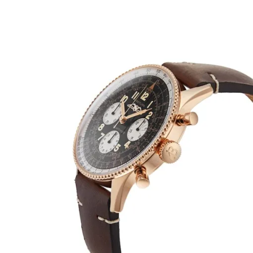 Breitling Navitimer Men Automatic Brown Leather Watch RB0910371B1X1 - Image 6