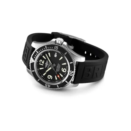 Breitling Superocean Men Automatic Black Rubber Watch A17367D71B1S2 - Image 3