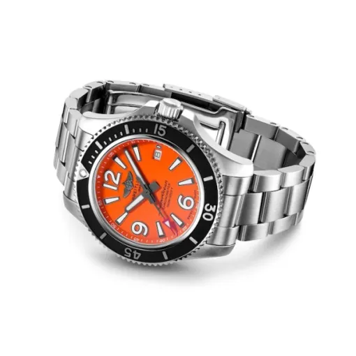 Breitling Superocean Men Automatic Orange Stainless Steel Watch A17366D71O1A1 - Image 2