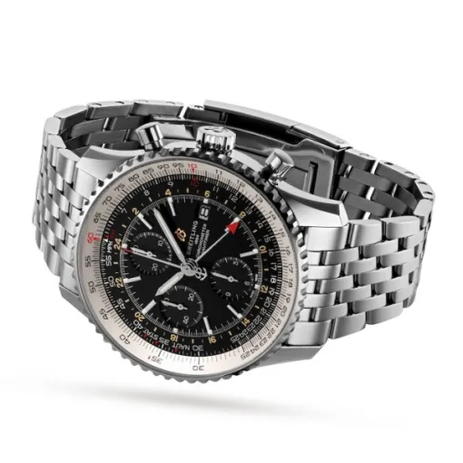 Breitling Navitimer Men Automatic Black Stainless Steel Watch A24322121B2A1 - Image 3
