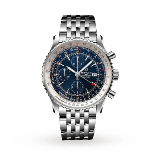 Breitling Navitimer Men Automatic Blue Stainless Steel Watch A24322121C2A1