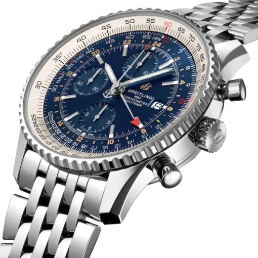 Breitling Navitimer Men Automatic Blue Stainless Steel Watch A24322121C2A1 - Image 2