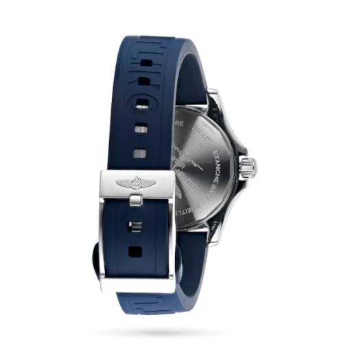 Breitling Superocean Men Automatic Blue Rubber Watch A17316D81C1S1 - Image 3