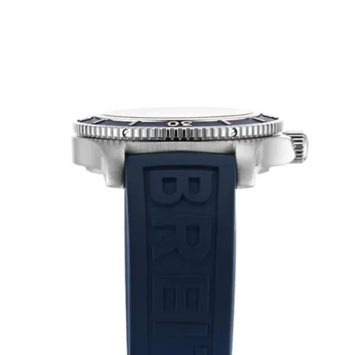 Breitling Superocean Men Automatic Blue Rubber Watch A17316D81C1S1 - Image 4