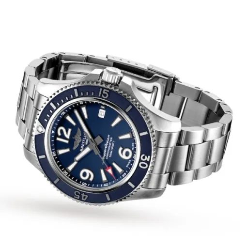 Breitling Superocean Men Automatic Blue Stainless Steel Watch A17366D81C1A1 - Image 3