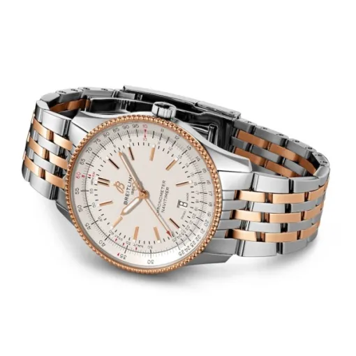 Breitling Navitimer Men Automatic Cream Leather Watch U17326211G1U1 - Image 3