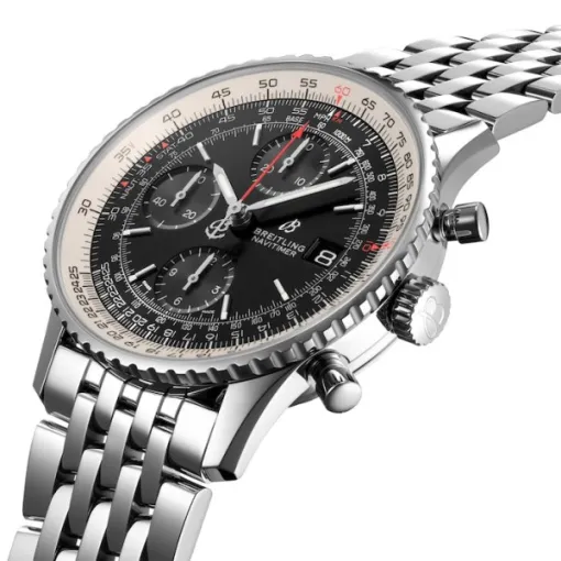 Breitling Navitimer Men Automatic Black Stainless Steel Watch A13324121B1A1 - Image 2