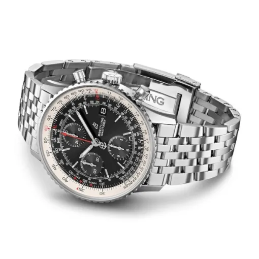 Breitling Navitimer Men Automatic Black Stainless Steel Watch A13324121B1A1 - Image 3