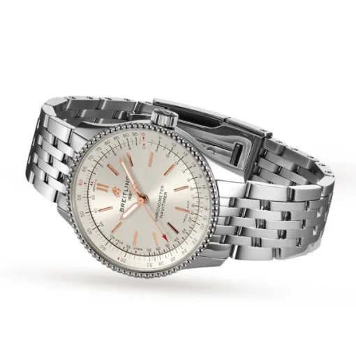 Breitling Navitimer Women Automatic Silver Stainless Steel Watch A17395F41G1A1 - Image 3