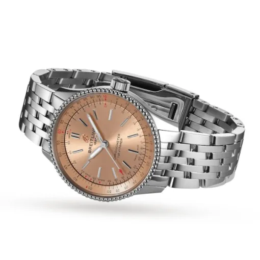 Breitling Navitimer Women Automatic Brown Stainless Steel Watch A17395201K1A1 - Image 3