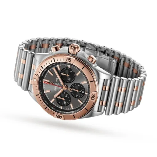 Breitling Chronomat Men Automatic Grey Bicoloured Watch UB0134101B1U - Image 3