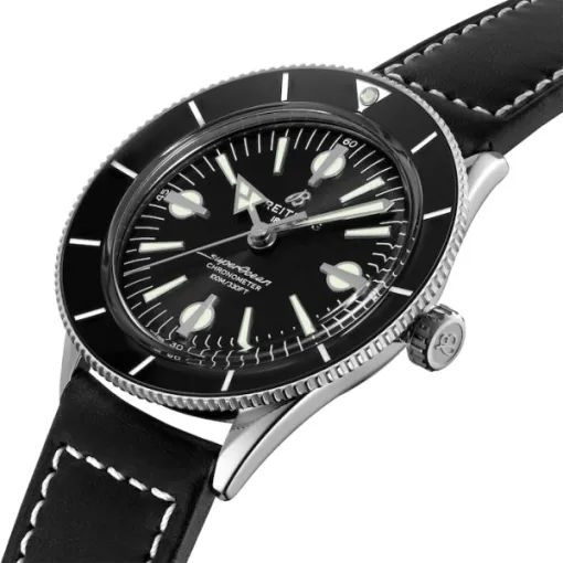 Breitling Superocean Men Automatic Black Calf Watch A10370121B1X2 - Image 2
