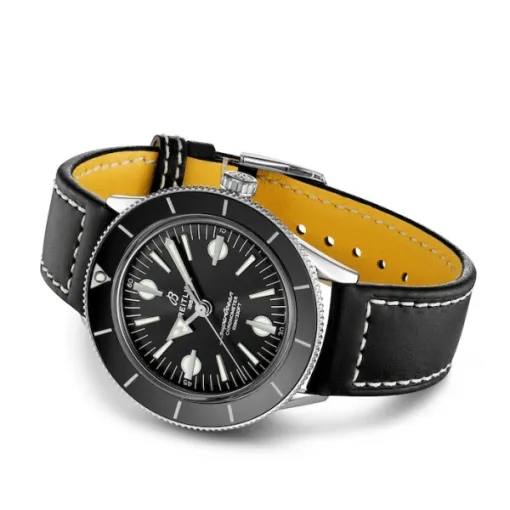 Breitling Superocean Men Automatic Black Calf Watch A10370121B1X2 - Image 3