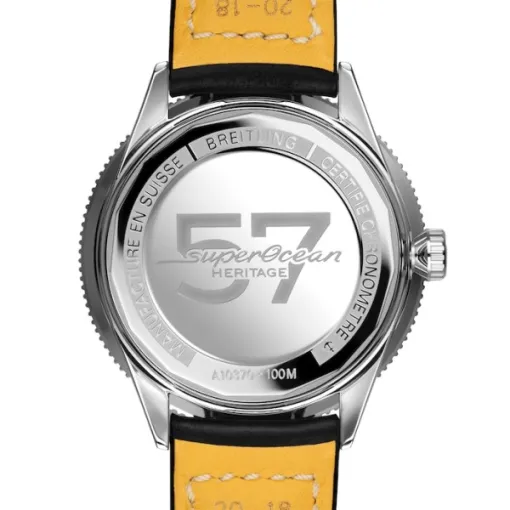 Breitling Superocean Men Automatic Black Calf Watch A10370121B1X2 - Image 4