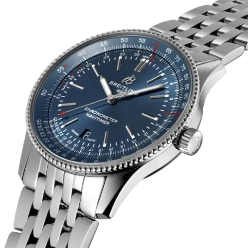 Breitling Navitimer Men Automatic Blue Stainless Steel Watch A17326161C1A1 - Image 2