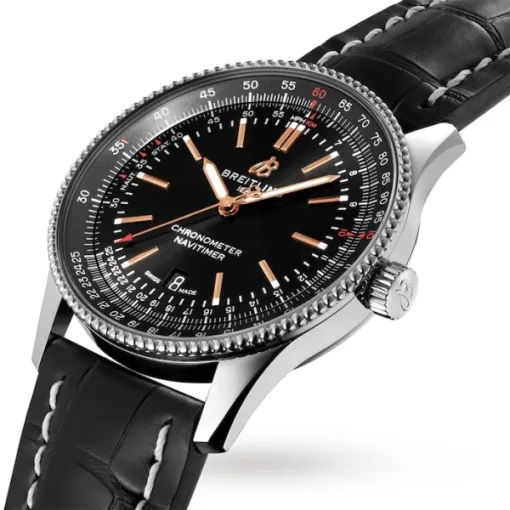 Breitling Navitimer Men Automatic Black Stainless Steel Watch A17326241B1P1 - Image 2