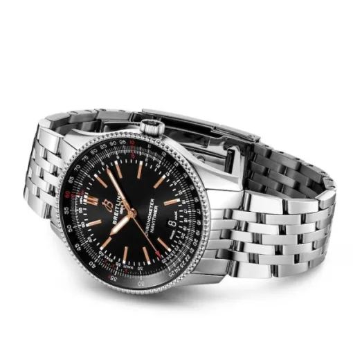 Breitling Navitimer Men Automatic Black Stainless Steel Watch A17326241B1A1 - Image 3