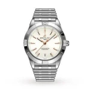 Breitling Chronomat Women Automatic Silver Stainless Steel Watch A10380101A2A1