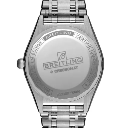 Breitling Chronomat Women Automatic Silver Stainless Steel Watch A10380101A2A1 - Image 2