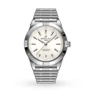 Breitling Chronomat Women Automatic Silver Stainless Steel Watch A10380101A3A1