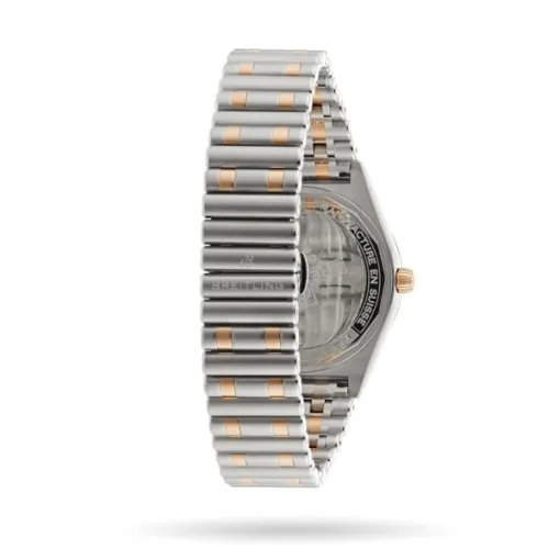 Breitling Chronomat Women Automatic Silver Stainless Steel & 18ct Rose Gold Watch U10380591A1U1 - Image 4