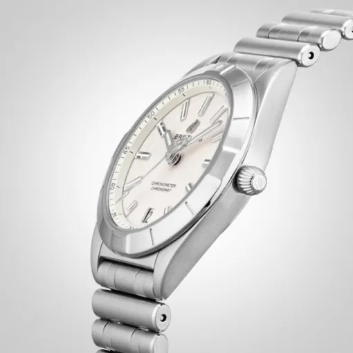 Breitling Chronomat Women Quartz Silver Stainless Steel Watch A77310101A2A1 - Image 6