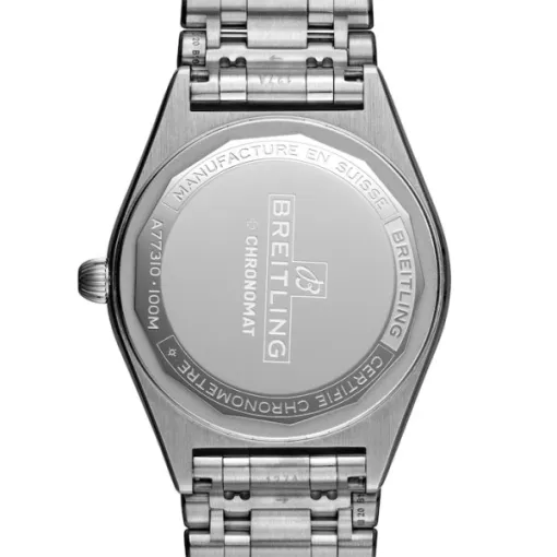 Breitling Chronomat Women Quartz Blue Stainless Steel Watch A77310101C1A1 - Image 2