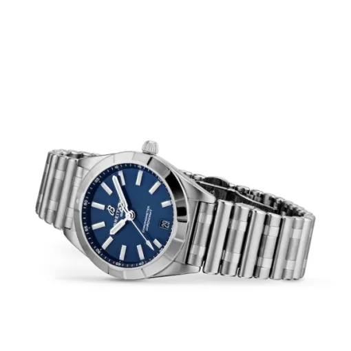 Breitling Chronomat Women Quartz Blue Stainless Steel Watch A77310101C1A1 - Image 3