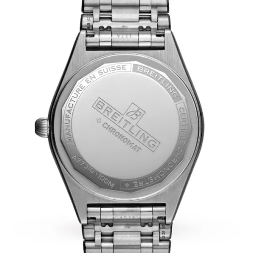 Breitling Chronomat Women Quartz Silver Stainless Steel Watch A77310591A1A1 - Image 2