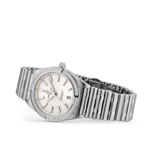 Breitling Chronomat Women Quartz Silver Stainless Steel Watch A77310591A1A1 - Image 3