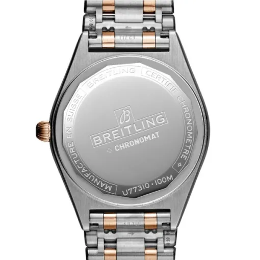 Breitling Chronomat Women Quartz Silver Stainless Steel Watch U77310101A1U1 - Image 2