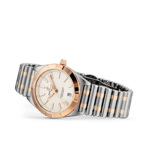 Breitling Chronomat Women Quartz Silver Stainless Steel Watch U77310101A1U1 - Image 3
