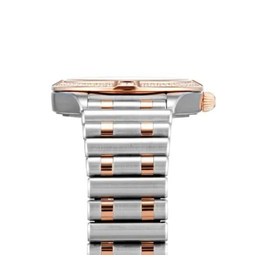 Breitling Chronomat Women Quartz Silver Stainless Steel & 18ct Rose Gold Watch U77310591A1U1 - Image 5