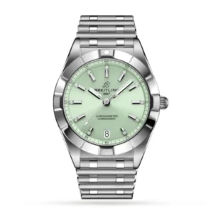 Breitling Chronomat Women Quartz Green Stainless Steel Watch A77310101L1A1