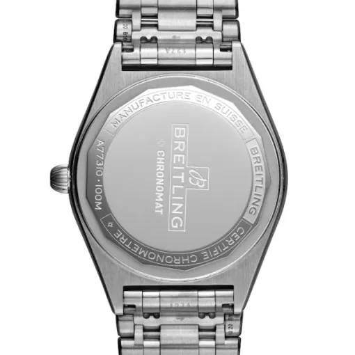 Breitling Chronomat Women Quartz Pink Stainless Steel Watch A77310101K1A1 - Image 4