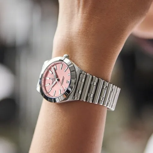 Breitling Chronomat Women Quartz Pink Stainless Steel Watch A77310101K1A1 - Image 5