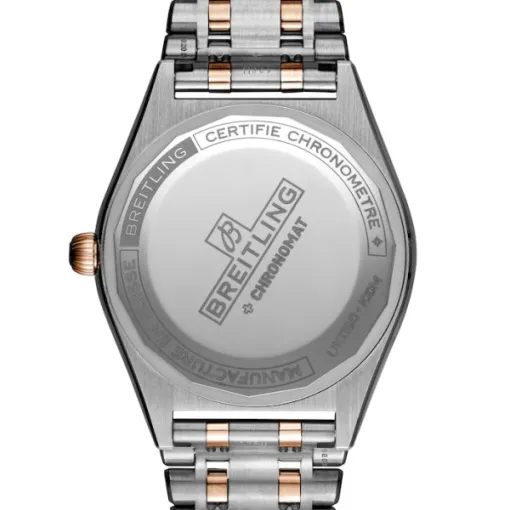 Breitling Chronomat Women Automatic Mother of Pearl Stainless Steel & 18ct Rose Gold Watch U10380591A2U1 - Image 4