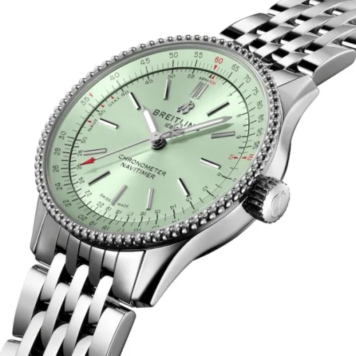 Breitling Navitimer Women Automatic Mint Stainless Steel Watch A17395361L1A1 - Image 2